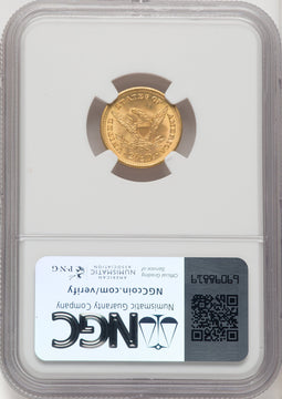 1905 $2.50 Liberty Quarter Eagle NGC MS67+ (769947033)