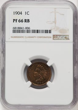 1904 1C RB Proof Indian Cent NGC PR66 (506582006)