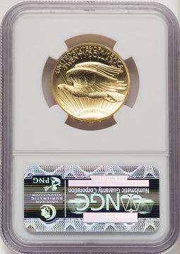 2009 $20 One-Ounce Gold Ultra High Relief NGC MS70