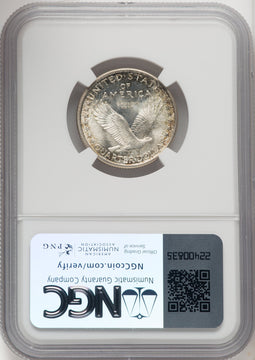 1917-S Type One FH Standing Liberty Quarter NGC MS66 (770254009)