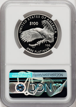 2021-W $100 One-Ounce Platinum Eagle Freedom of Religion NGC PF70 (770402002)