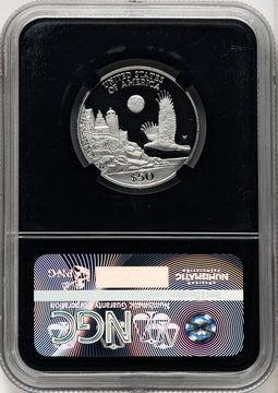 1998-W $50 Half-Ounce Platinum Eagle NGC PF70 (770462027)