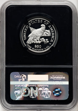 2003-W $50 Half-Ounce Platinum Eagle NGC PF70 (770462044)