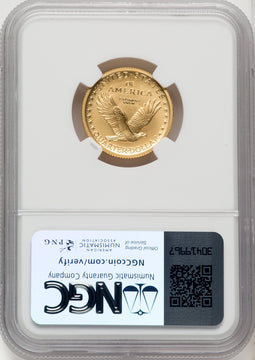 2016-W 25C Standing Liberty Quarter-Ounce Gold 100th Anniversary Brown Label NGC MS70 (770431013)