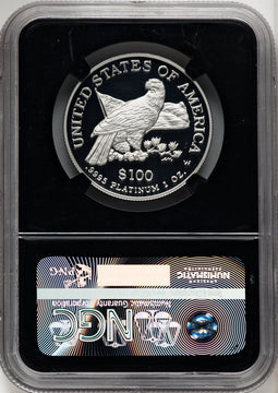 2003-W $100 One-Ounce Platinum Eagle Statue of Liberty NGC PF70 (770462045)