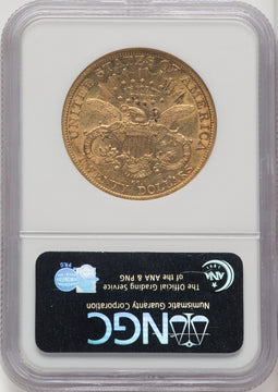 1883-CC $20 Liberty Double Eagle NGC AU53 (770582049)
