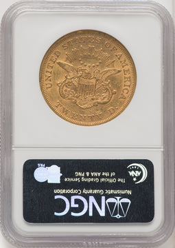 1864-S $20 Liberty Double Eagle NGC AU55 (770582035)