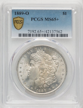 1889-O Morgan Dollar PCGS MS65+