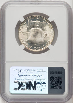 1950-D 50C FL Franklin Half Dollar NGC MS67
