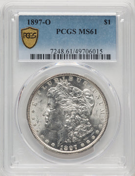 1897-O Morgan Dollar PCGS MS61