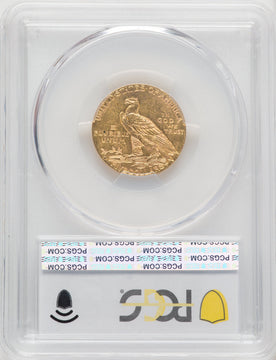 1911-S $5 Indian Half Eagle PCGS MS62