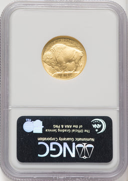 2008-W $10 Buffalo Quarter-Ounce Gold First Strike NGC MS70 (765815013)