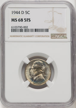 1944-D 5C FS Jefferson Nickel NGC MS68 (769947071)