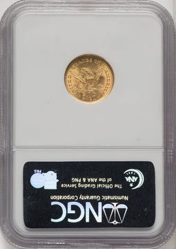 1900 $2.50 Liberty Quarter Eagle NGC MS67 (506628043)