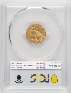 1909 $2.50 Indian Quarter Eagle PCGS MS62