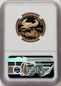 1991-P $25 Half-Ounce Gold Eagle NGC PF70 Don Everhart