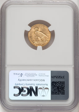 1913 $2.50 Indian Quarter Eagle NGC MS63 (505005011)