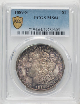 1889-S Morgan Dollar PCGS MS64