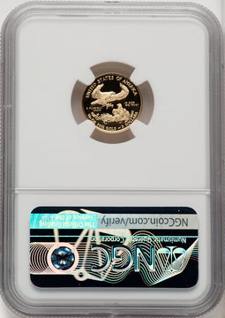 2018-W $5 Tenth Ounce Gold Eagle Mercanti NGC PF70