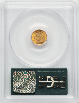 1852 G$1 Gold Dollar PCGS MS64