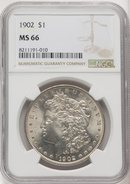 1902 Morgan Dollar NGC MS66 (769223016)