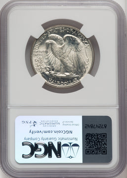 1945 50C Walking Liberty Half Dollar NGC MS67 (771528019)