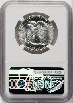 1942 50C CAC Proof Walking Liberty Half Dollar NGC PR67