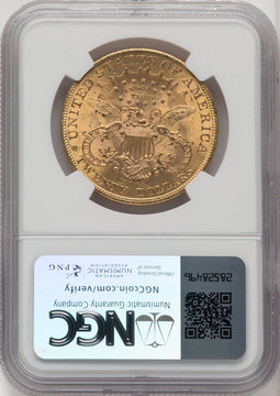 1902 $20 Liberty Double Eagle NGC MS64 (771536003)