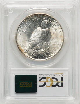 1934 Peace Dollar PCGS MS65