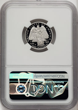 2008-W $25 Quarter-Ounce Platinum Eagle Statue of Liberty Don Everhart NGC PF70