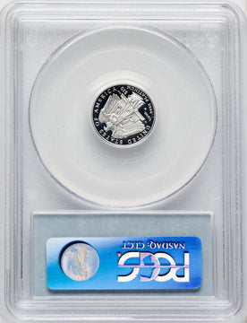 2008-W $10 Tenth-Ounce Platinum Eagle Blue Gradient PCGS PR70