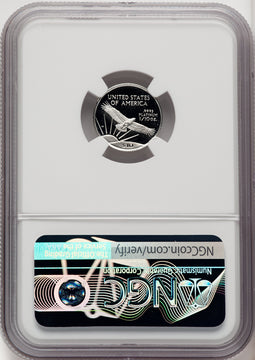 1997-W Platinum American Eagle 4-Coin Set Don Everhart NGC PF70