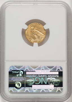 1908 $2.50 Indian Quarter Eagle NGC MS61 (506111006)