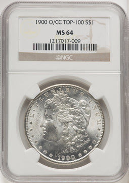 1900-O/CC Morgan Dollar NGC MS64