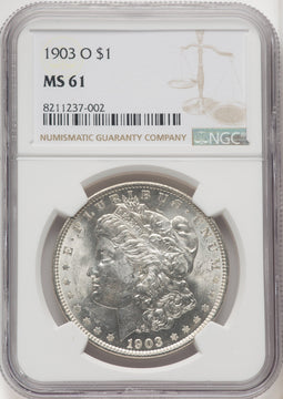 1903-O Morgan Dollar NGC MS61 (506363020)