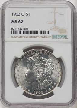 1903-O Morgan Dollar NGC MS62