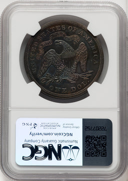 1870 Proof Seated Dollar NGC PR64
