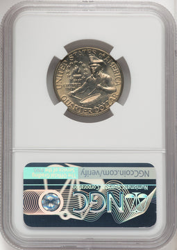 1976 25C CLAD Washington Quarter NGC MS67+