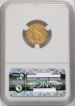 1911 $2.50 Indian Quarter Eagle NGC MS63 (771207032)