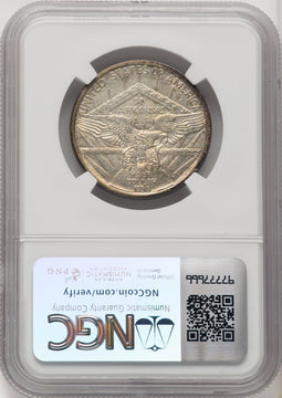 1938-S 50C Arkansas Commemorative Silver NGC MS66 (771656083)