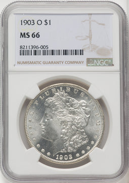 1903-O Morgan Dollar NGC MS66 (506571010)