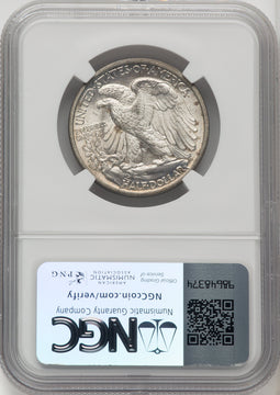 1917 50C Walking Liberty Half Dollar NGC MS65 (771085026)
