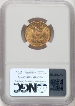 1903-S $5 Liberty Half Eagle NGC MS65+