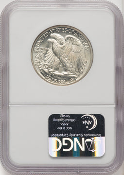 1939-D 50C Walking Liberty Half Dollar NGC MS67 (771251002)