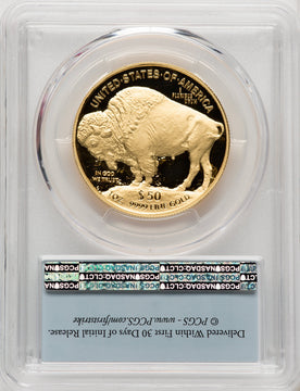 2021-W G$50 Gold Buffalo First Strike DCAM PCGS PR70 (506708009)