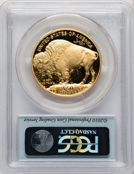 2007-W G$50 One-Ounce Gold Buffalo .9999 Fine Gold PCGS PR70 (506708025)