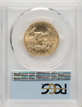 2017 $25 Gold Eagle First Day of Issue PCGS MS70