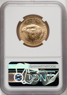 2022 $25 Half-Ounce Gold Eagle NGC MS70 (770775032)