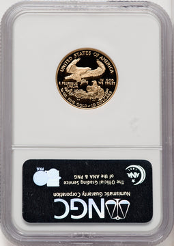 2008-W $10 Quarter-Ounce Gold Eagle NGC PF70 (506711021)