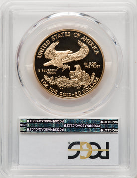 2004-W $50 One-Ounce Gold Eagle PCGS PR70 (506708071)